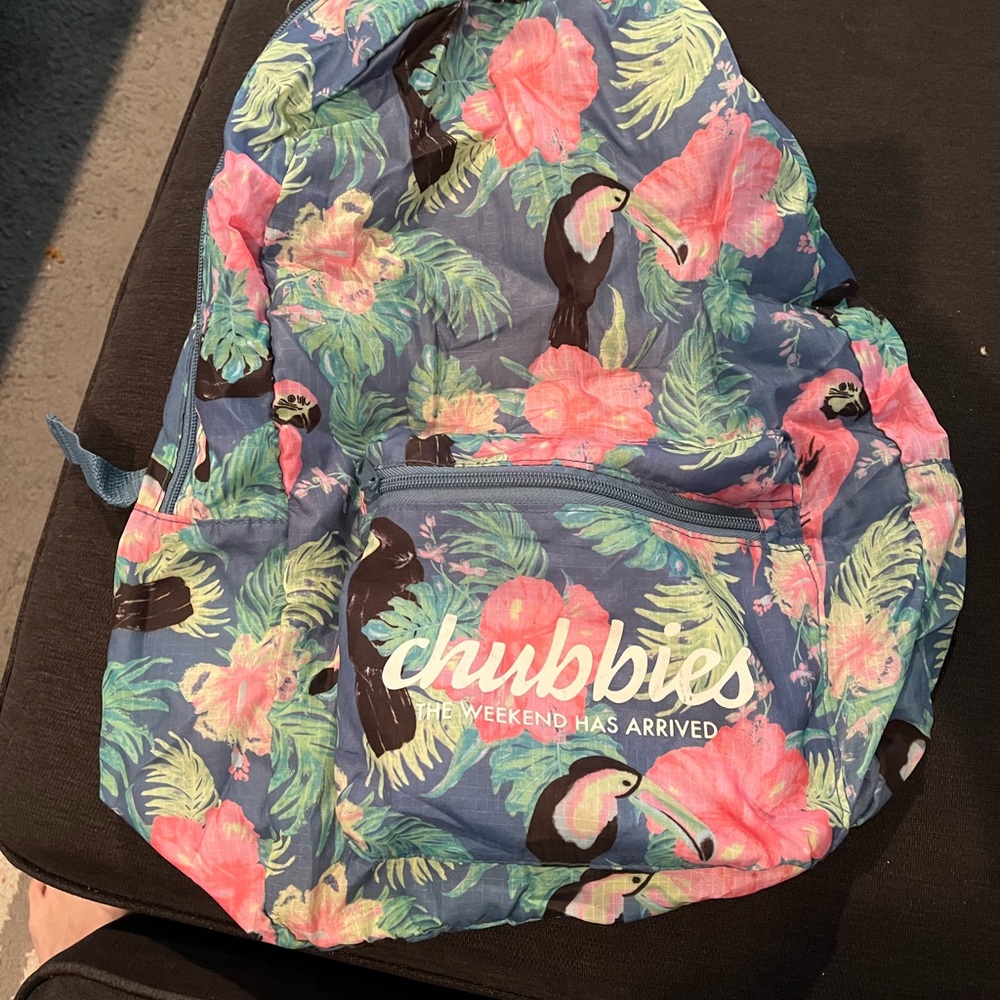 Chubbies foldable/packable backpack. - Picture 4 of 4